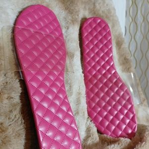 Hot pink, Clear Sandals